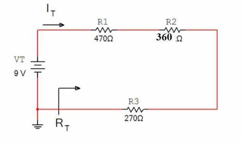 Please calculate the voltage drop on R3 Please
