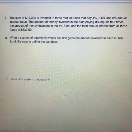Find answer for A and B