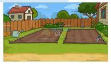 What is the area of the rectangular garden if its dimensions are listed below?

Length = 10xx7 squ