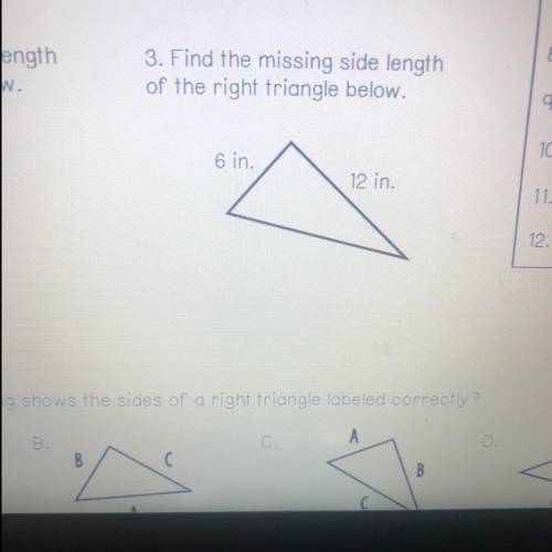What’s this answer it’s Pythagorean theroerm