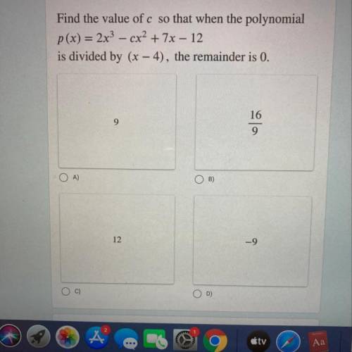 What is the answer, I’m confused. I got 9 but I think it’s wrong. Help please.