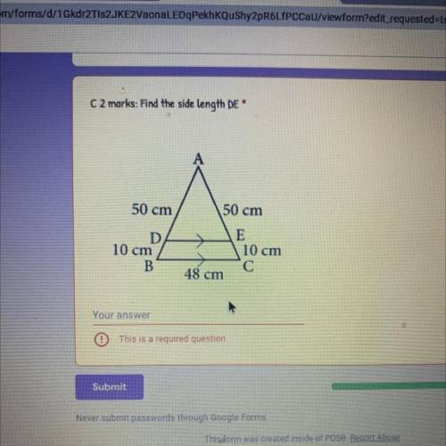 This is a simple math question that I need please.