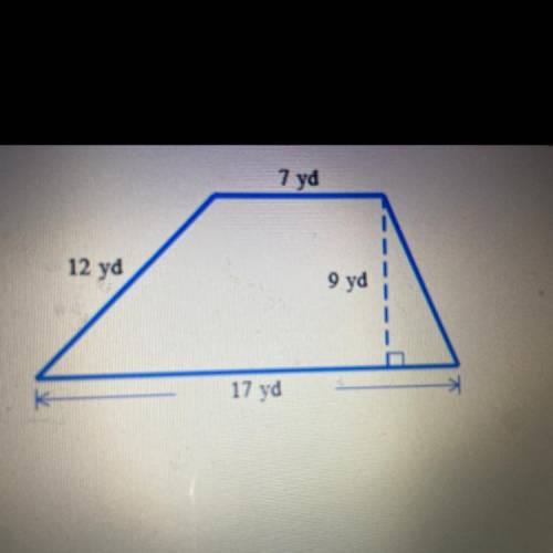 Find the area of this trapezoid. Be sure to include the correct unit in your answer.