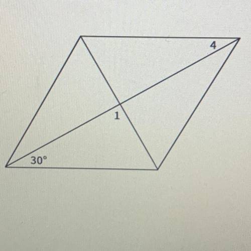 Find measure of angle 1