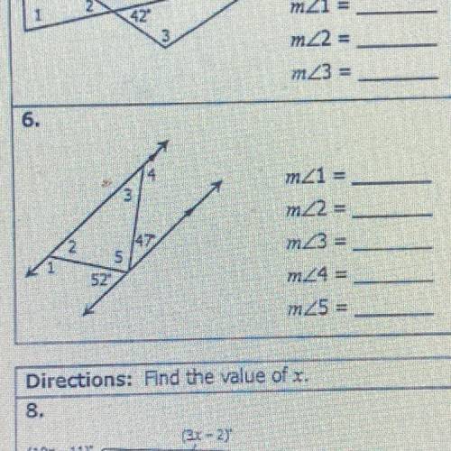 Plsssssss help find the answers for question 6