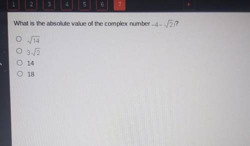 What is the absolute value of the complex number