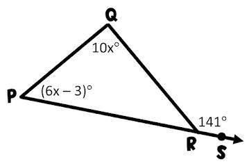 PLEASE HELP!! OFFERING ALL MY POINTS! Use the Triangle Sum Theorem to find the measure of each ang