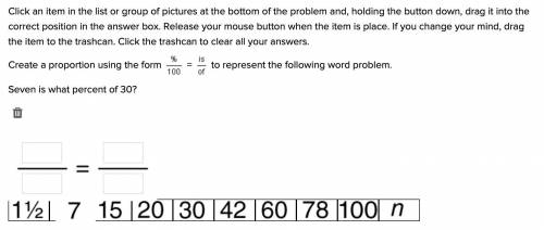 EASY 9TH GRADE MATH PLEASE HELP ME

Click an item in the list or group of pictures at the bott
