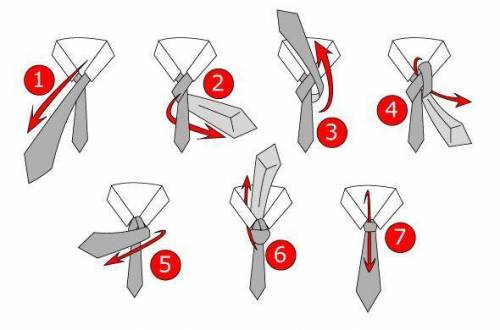 Can someone tell me how to tie a tie im struggling badly