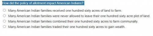 How did the policy of allotment impact American Indians?