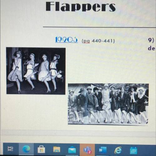 In what way do these images demonstrate the idea of a flapper in the 20s?