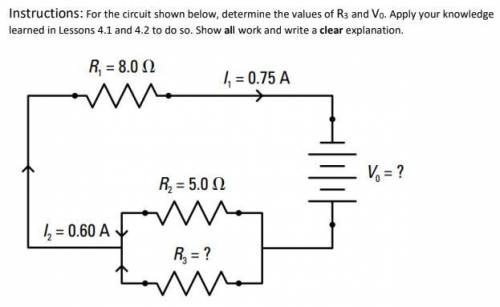 Find R3 and V0 from the circuit