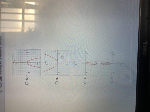 Suppose f(x)=x^2. what is the graph of g(x)=f(3x)?