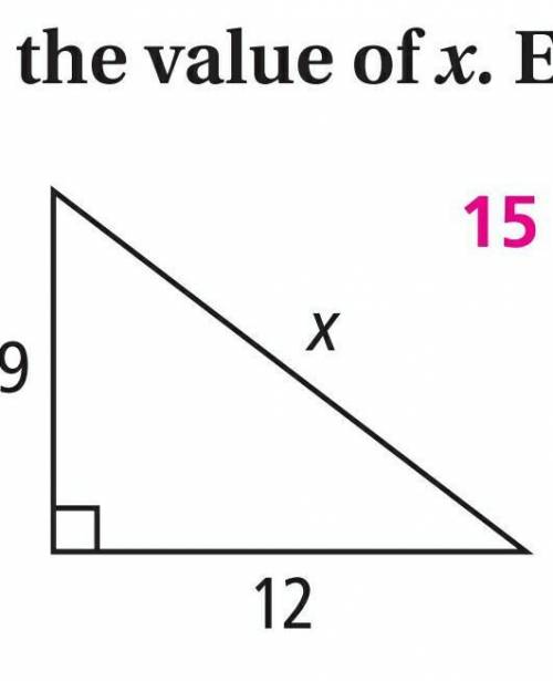 Find the value of x. Express your answer in simplest radical form.Show work please