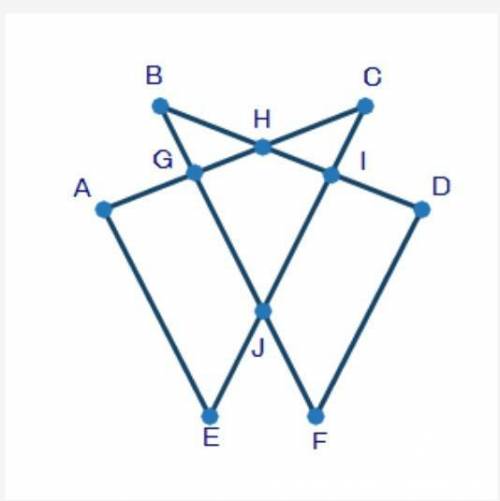 Use the figure below to answer the question that follows:

Intersecting triangles ACE and BDF. The