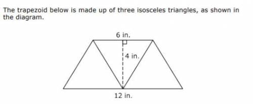 What is the total area of the trapezoid???? Ill give brainliest to the first person