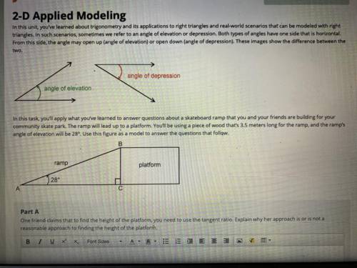 2-D Applied Modeling

Please see attached photo for more information.
Part A
One friend claims tha