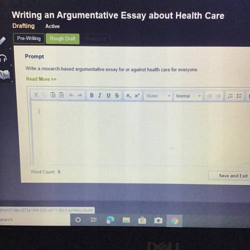 WRITE A RESEARCH BASED ARGUMENTATIVE ESSAY FOR OR AGAINST HEALTH CARE FOR EVERYONE.