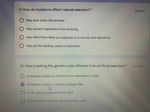 How do mutations affect natural selection?