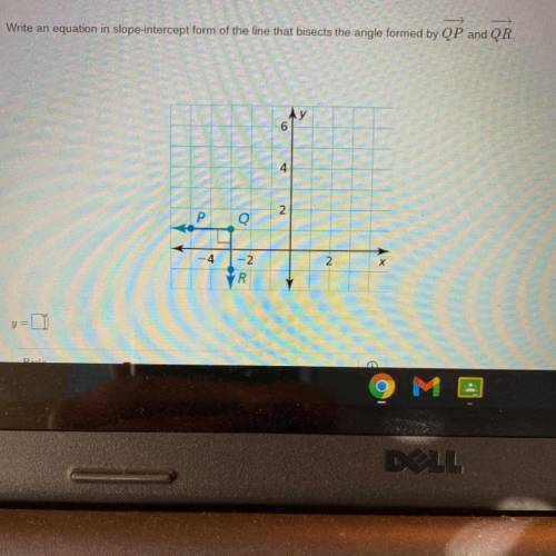Chapter 1 geometry test 
Find y 
Need help