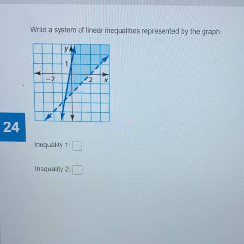 Please solve for inequality #1 and #2 (Worth 20 points for correct answer!) I will delete any wrong