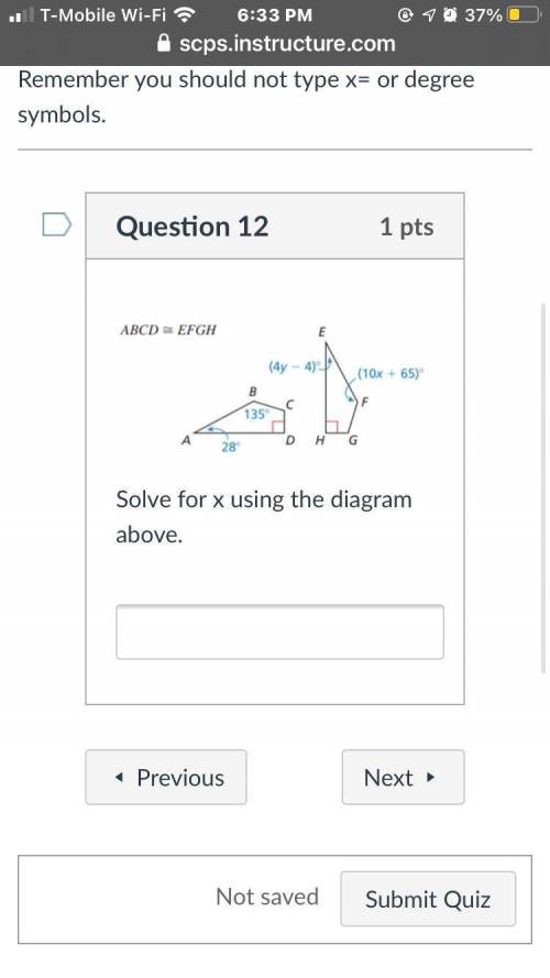 Solve for x using the diagram ABCD=EFGH
NEED THIS ASAP FREE 40 Points