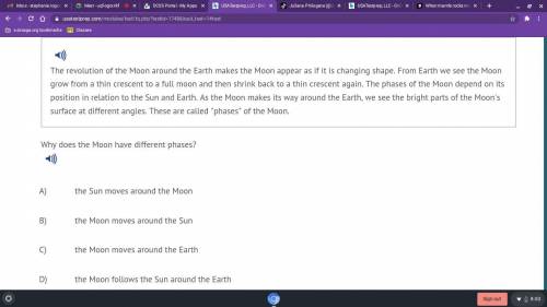 Why does the Moon have different phases?