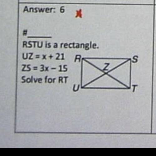 Anybody know how to do this? Solve for RT.