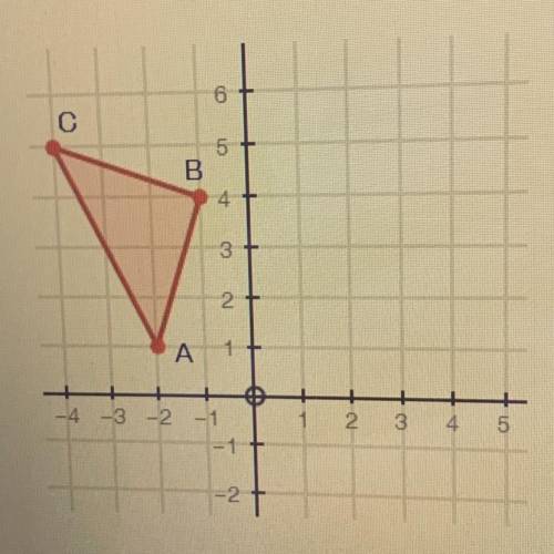 If triangle abc is reflected over the x-axis, reflected over the y-axis, and rotated 180 degrees, w