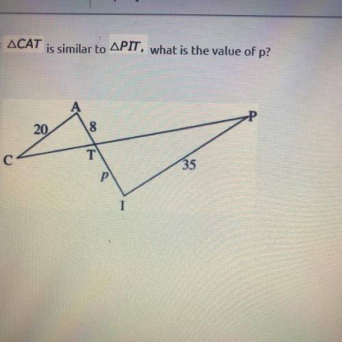 What is the value of P ?