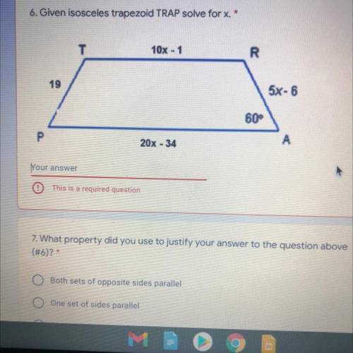 Help with number 6 please?