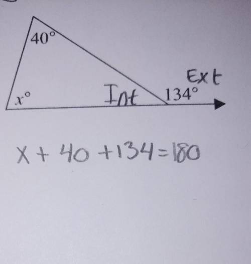 I need to find x, please