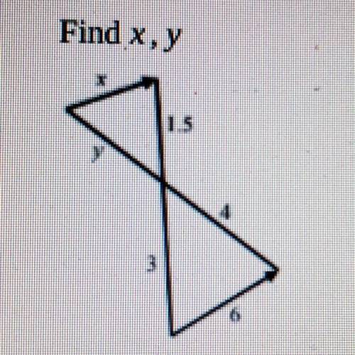 Solve the following problem: Find x,y