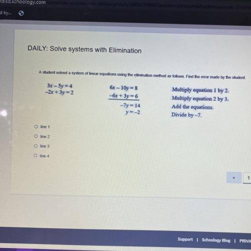 What error did the student make?? PLEASE HELP ME