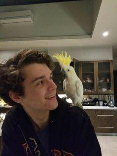 Eret And a parrot
:)
