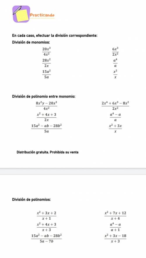 Ayúdenme por favor solo necesito la ecuacion de la esquina de la division de polinomios del los ult