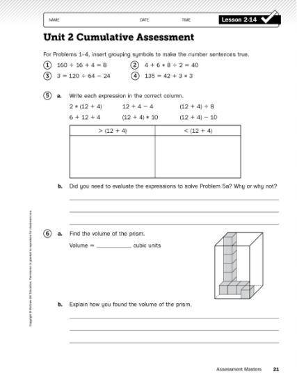 5th Grade Math HW Help (Please help, due 12/14!) I'll pick the best answer for extra points.