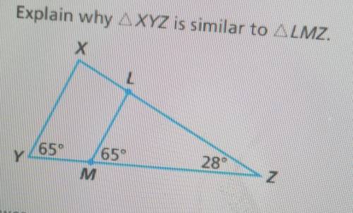 Explain why xyz is similar to lmz