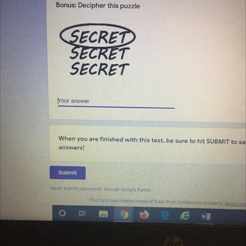 Decipher this puzzle
SECRET
SECRET
SECRET