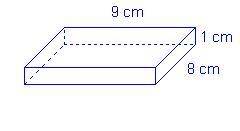 Which shows a correct way to determine the volume of the right rectangular prism?