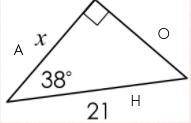 Solve the right angle trig. round to the nearest tenth.