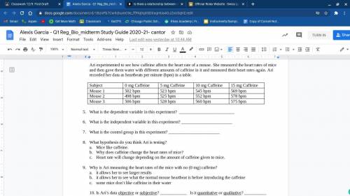 I need help with a midterm study guide