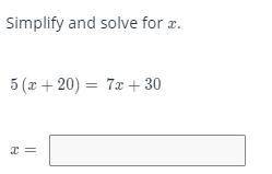 What does x = ? 
Somebody please help me