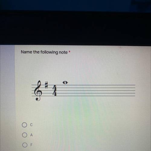 Name the following note!!