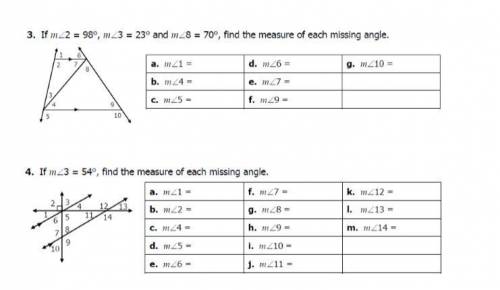 PLEASE HELP I NEED HELP ASAP TRANSVERSAL ANGLES A LOT OF POINTS ON THE LINE.