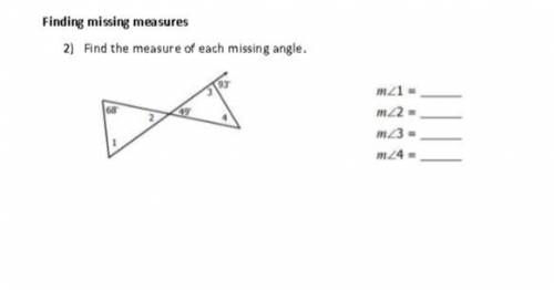 What are the missing angles