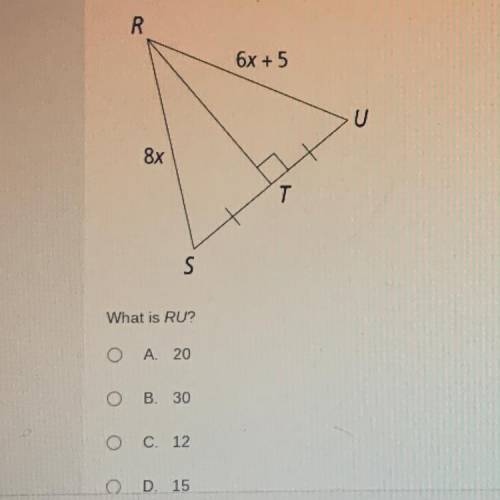 Use the figure below to determine what is RU