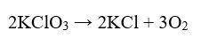 How many grams of oxygen, O2 are produced if 52.0g of potassium chlorate, KClO3, decomposes? (The m