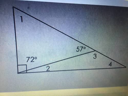 What is angle 1, 2, 3, and 4