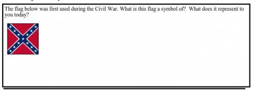 The flag below was first used during the Civil War. What is this flag a symbol of? What does it rep